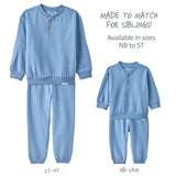 JERRY 6-Piece Henley Sweatsuit