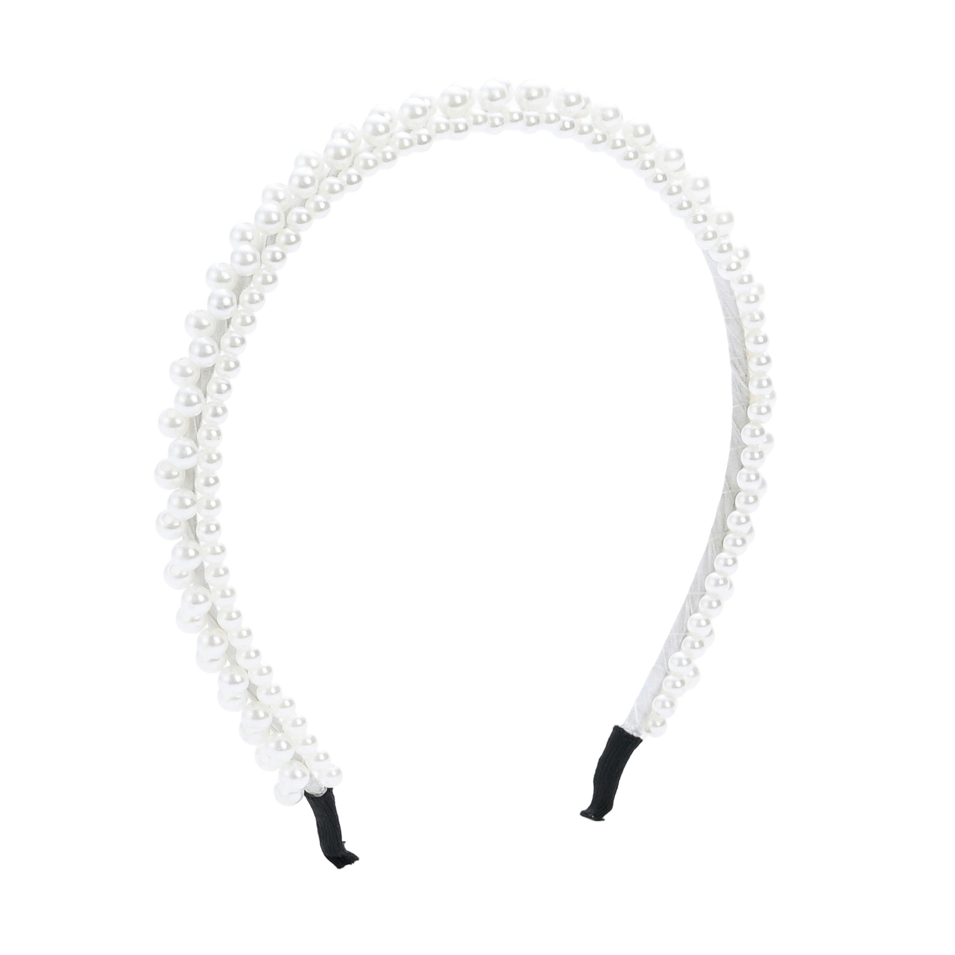 Pearl Double-Row Headband
