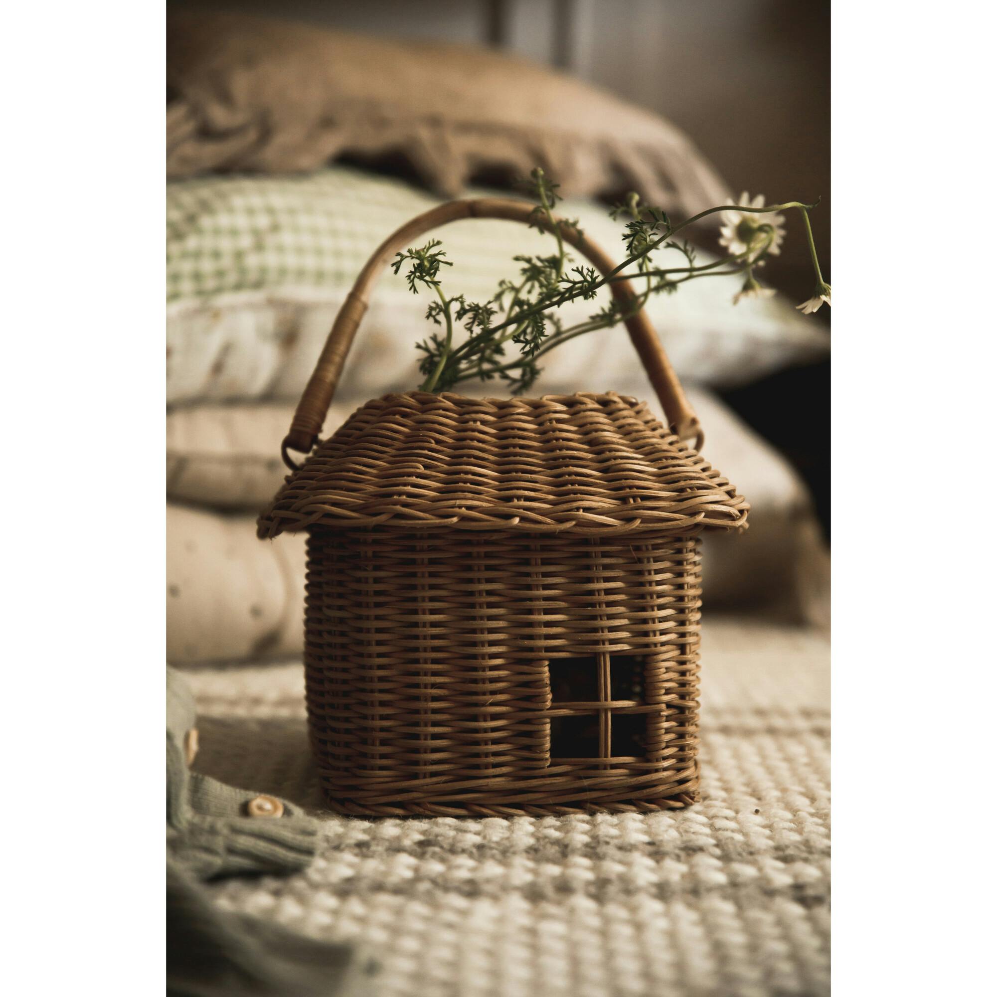Rattan Hutch Small Basket