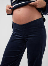 Stretch Cord Ankle Maternity Pant