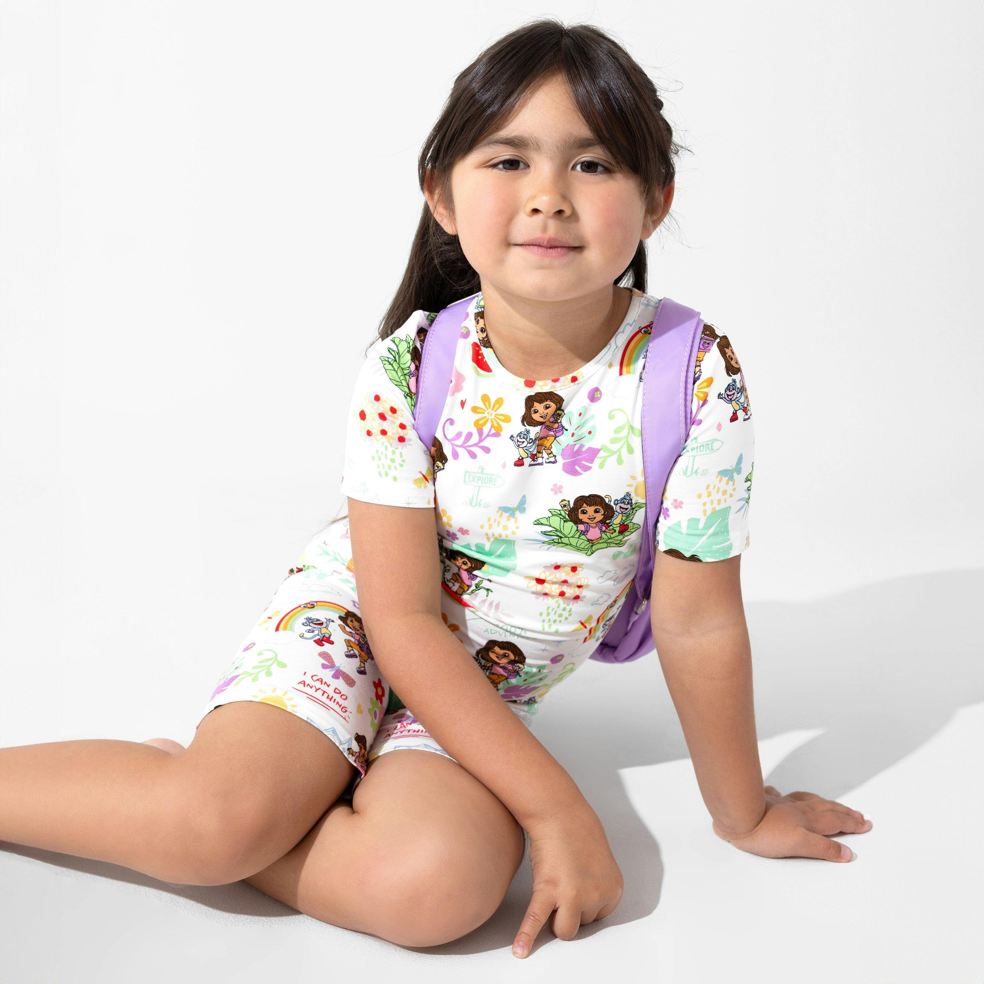 Dora: Tropical Dreams Bamboo Kids Pajama Short Set
