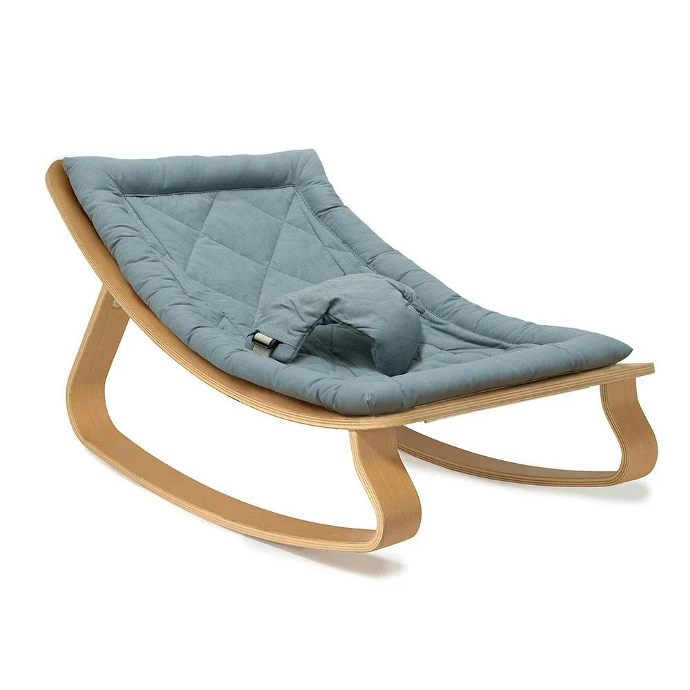 LEVO Baby Rocker in natural wood