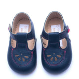Robin British Pre-Walker Baby Shoes - Navy Blue