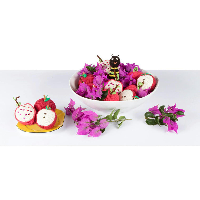 Tchotchkes Crochet Half Pomegranate