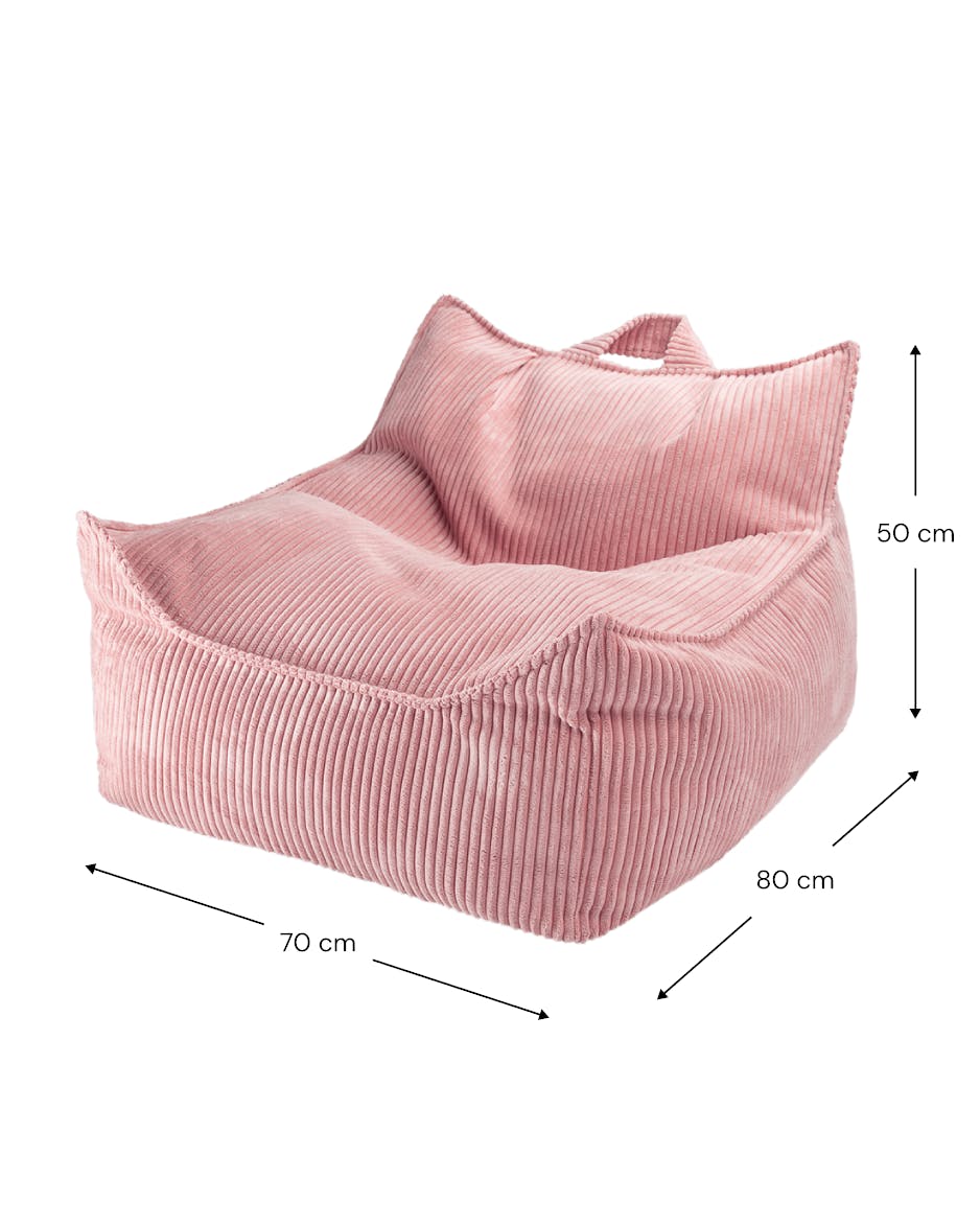 Pink Mousse Beanbag Chair