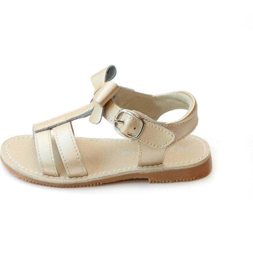 Janie T-Strap Bow Sandal