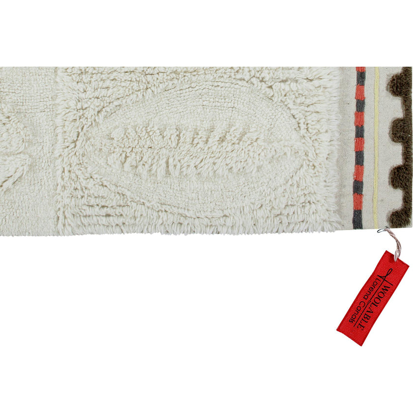 Bahari Woolable Rug. Natural