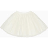 Ivory Tulipan Ceremony Girl Tulle Skirt