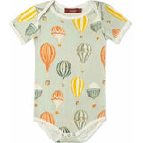 Vintage Balloons Organic Cotton Short Sleeve One Piece