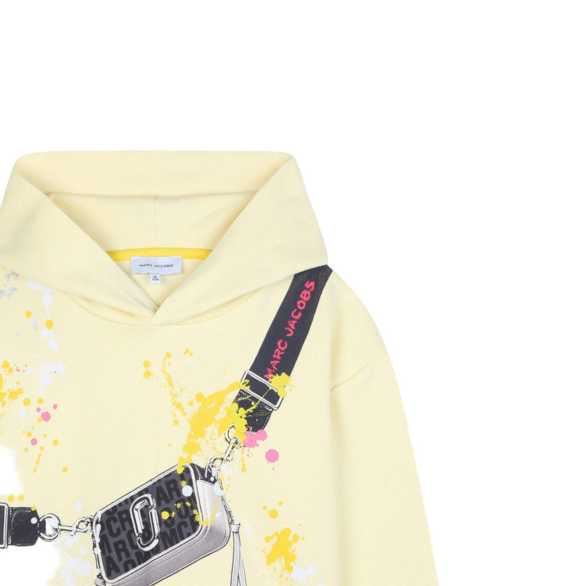 Straw Yellow Hooded Sweatshirt
