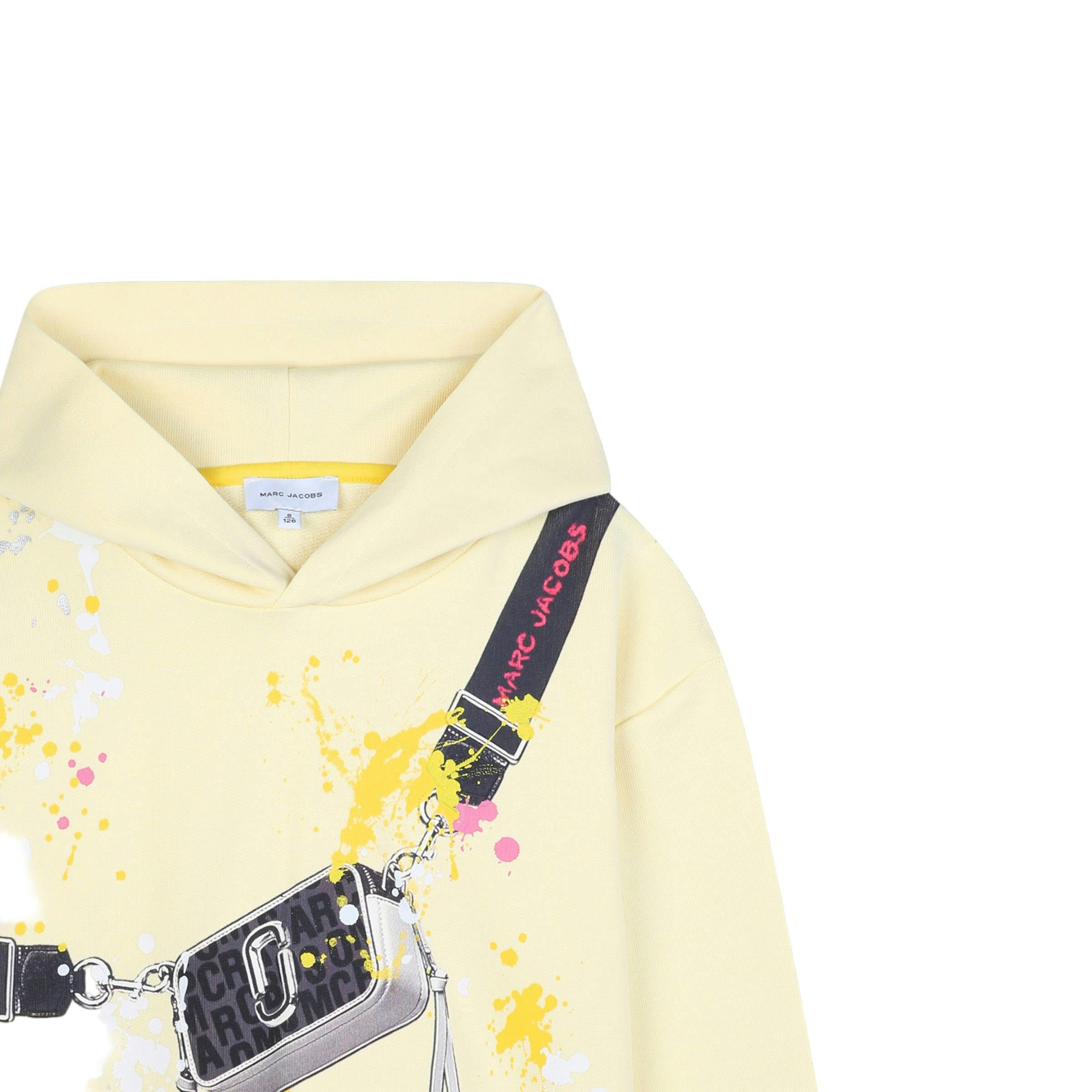 Straw Yellow Hooded Sweatshirt