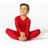 Winterberry Red Kids Bamboo Pajamas