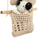Charlie Farmhouse 3-Tier Hanging Wall Storage Organizer