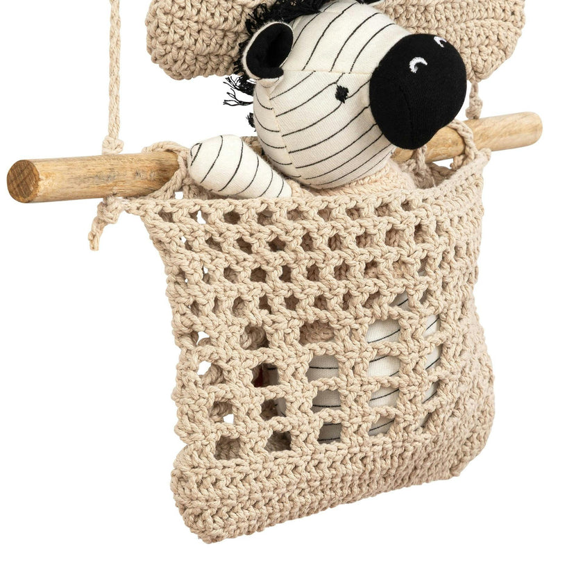 Charlie Farmhouse 3-Tier Hanging Wall Storage Organizer