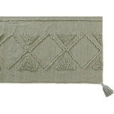 Tribu Washable Rug. Green