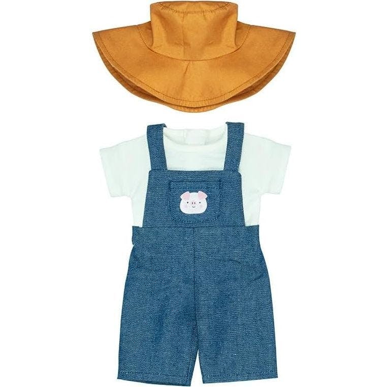 Careers Collection - Farmer Doll Outfit with Overalls & Hat for 15
