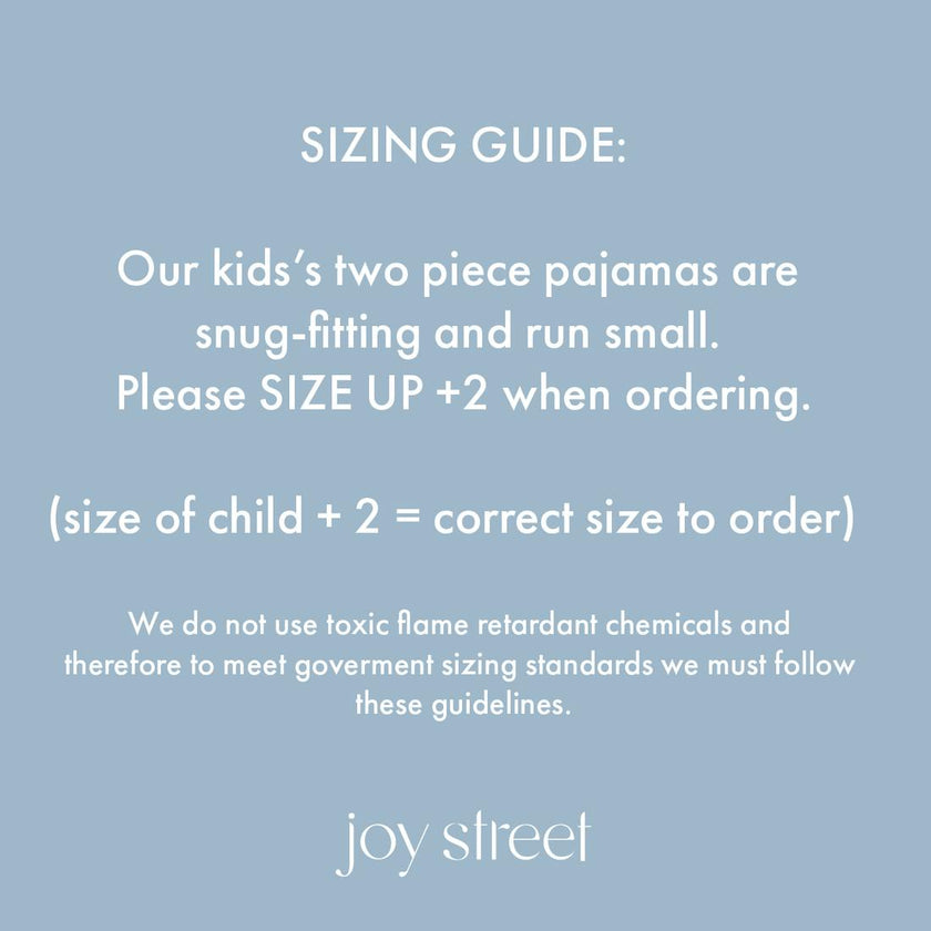 Chicago Two Piece Kids Pajamas