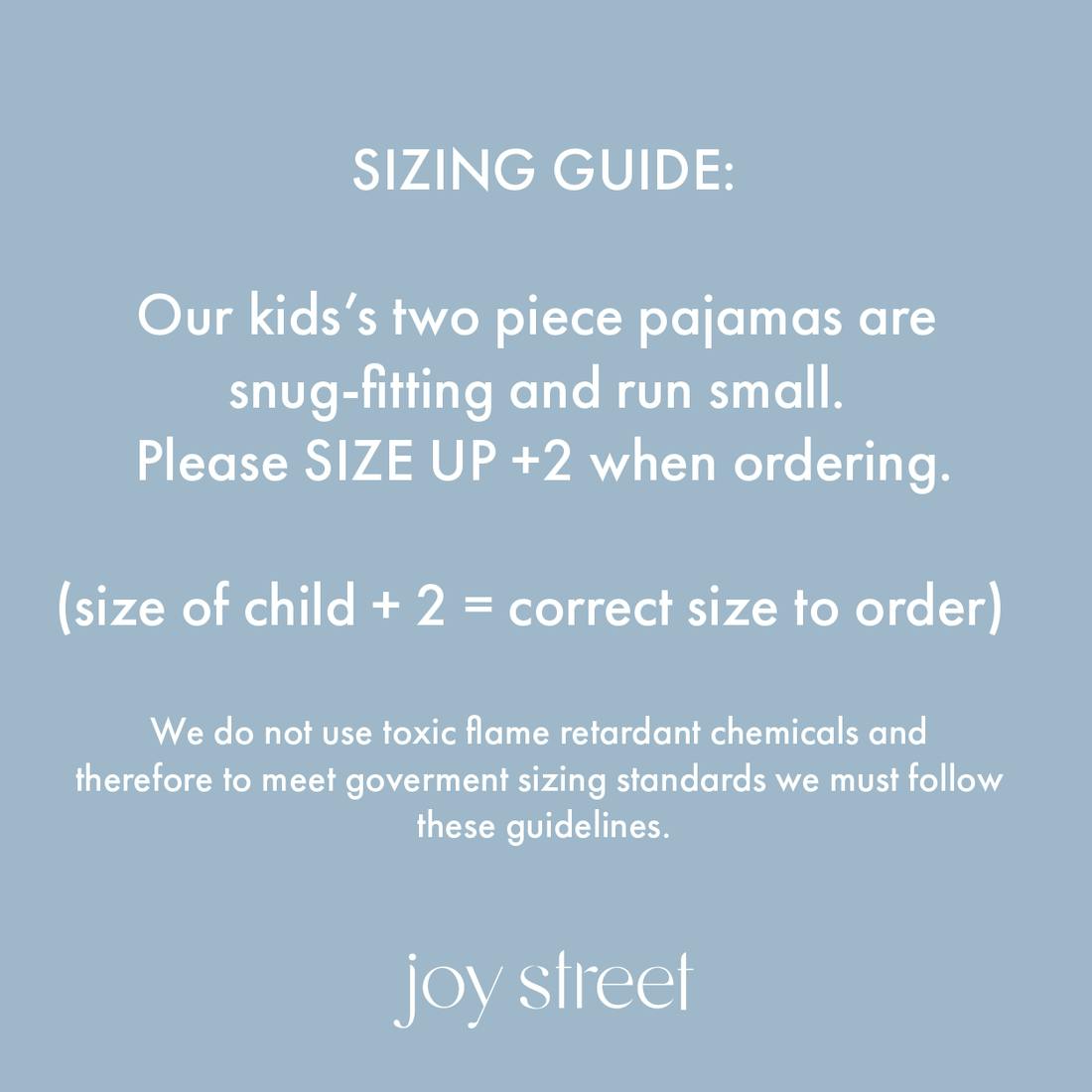 Houston Two Piece Kids Pajamas