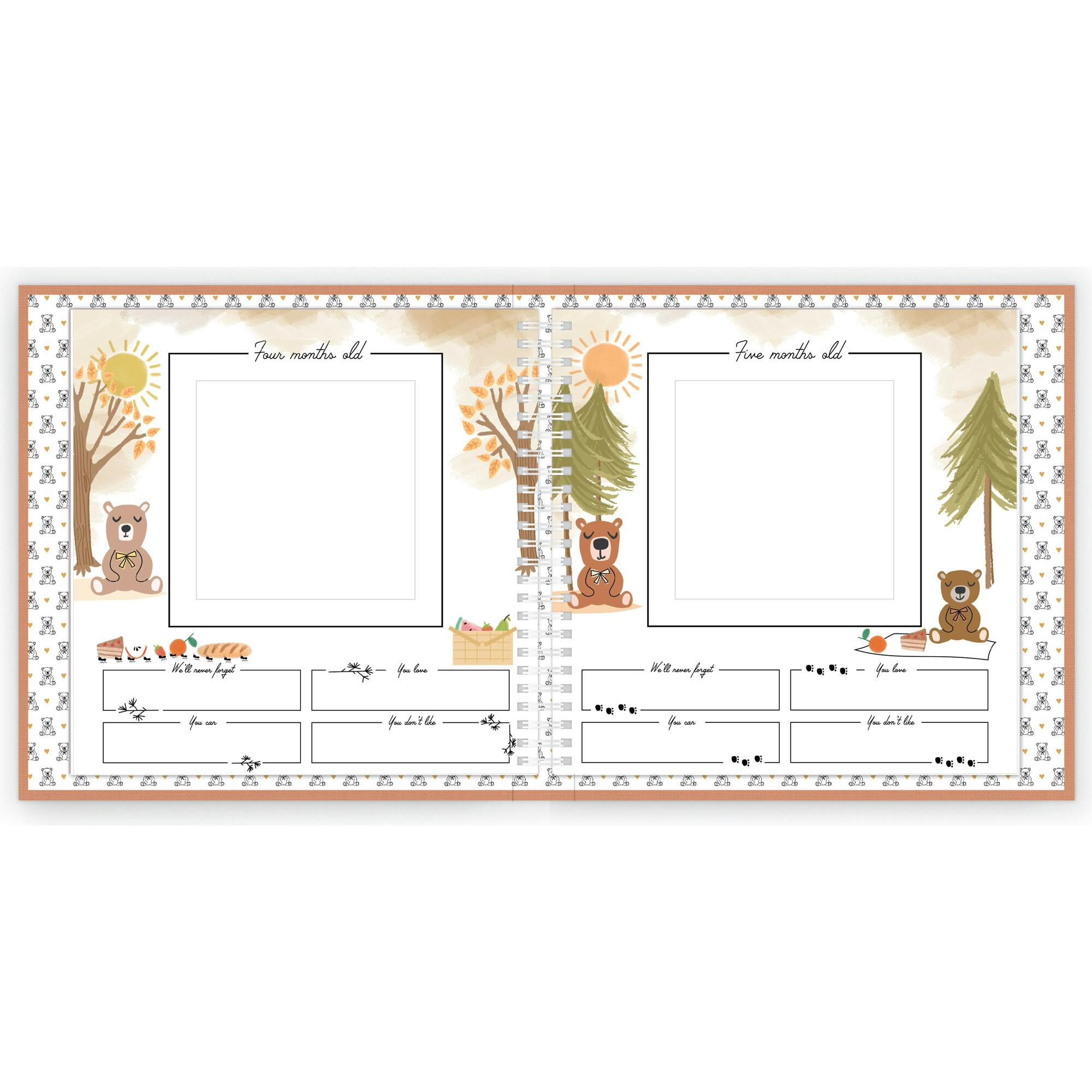 Teddy Bears' Picnic Luxury Memory Baby Book