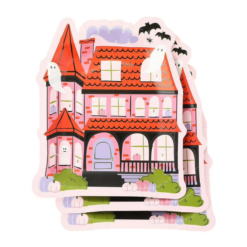Packed Party Halloween House 8 In Paper Plates
