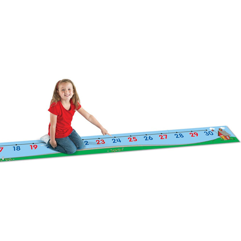 0-30 Number Line Floor Mat