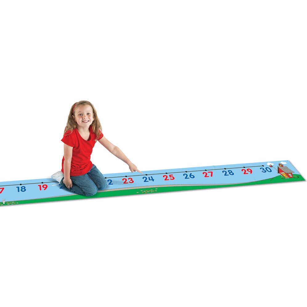 0-30 Number Line Floor Mat