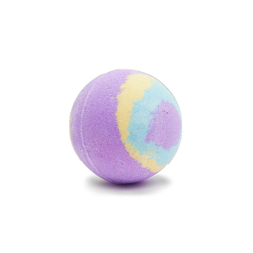 Bath Bomb for Kids GALAXY PULSAR Purple Yellow Blue