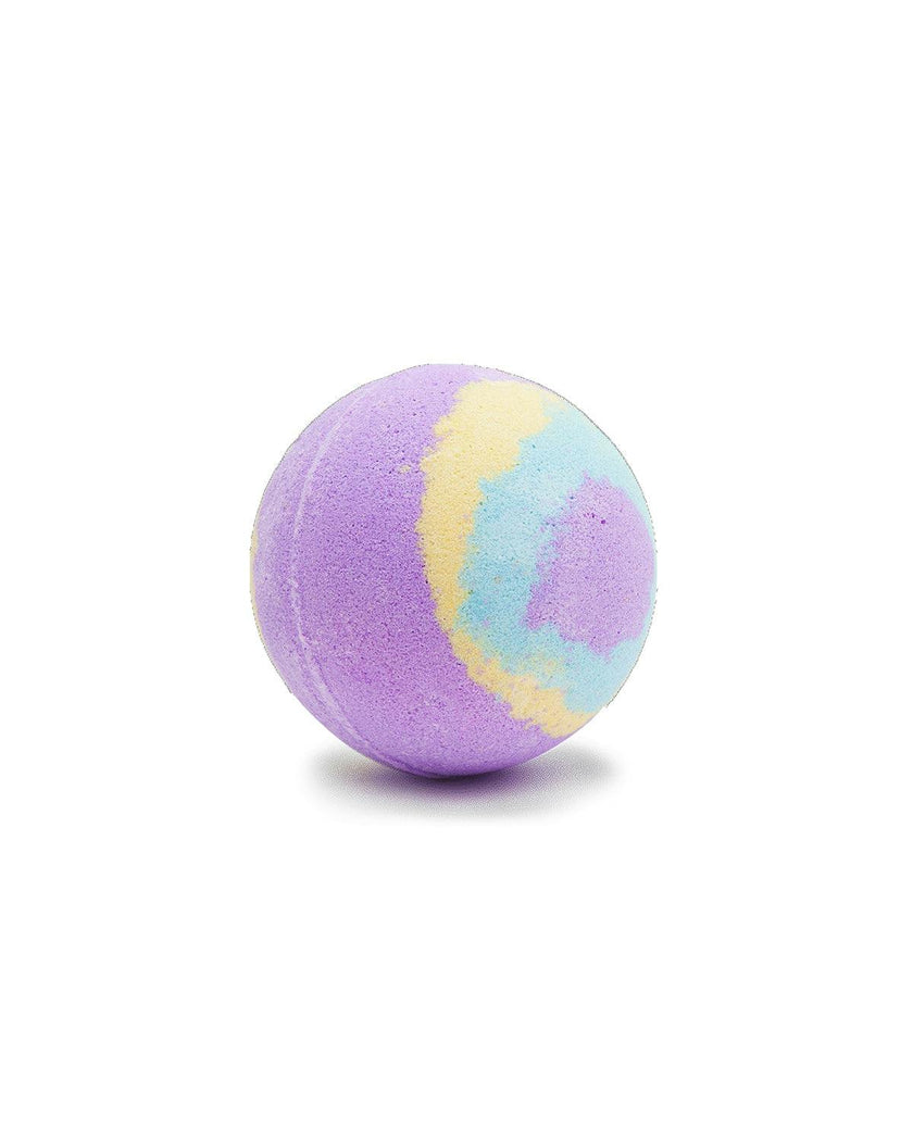 Bath Bomb for Kids GALAXY PULSAR Purple Yellow Blue
