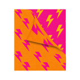 Malibu Sugars' Two Tone Lightning Bolt Reversible Blanket