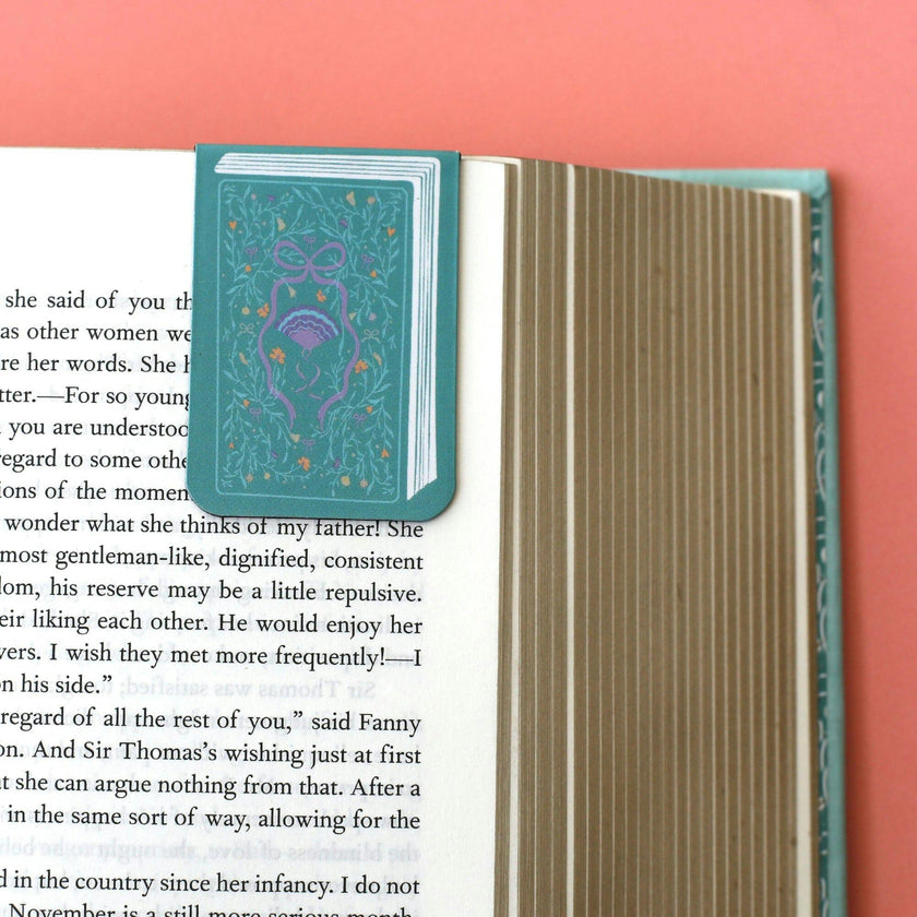 Book Covers Magnetic Bookmark Set