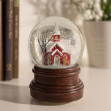 Ashfield & Harkness Sanctuary Church Decorative Snow Globe