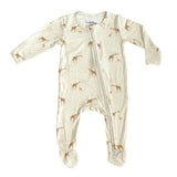 Footie Zippered One Piece
