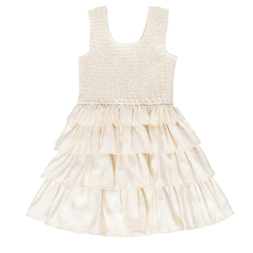 Mini Aiden Dress in Cream