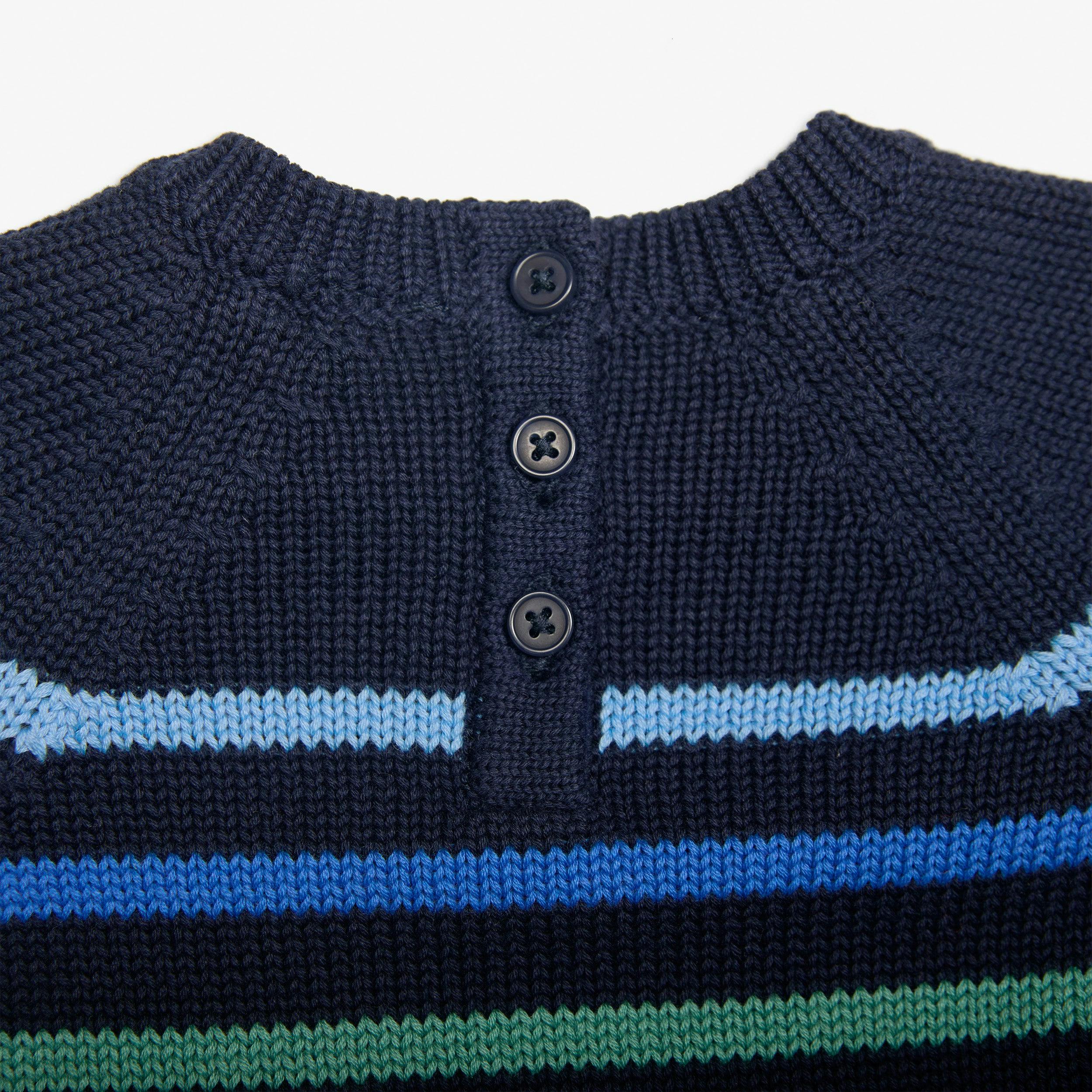 Baby rainbow stripe sweater