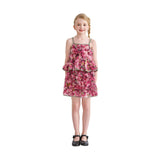Pink Zinnia Textured Skirt Set