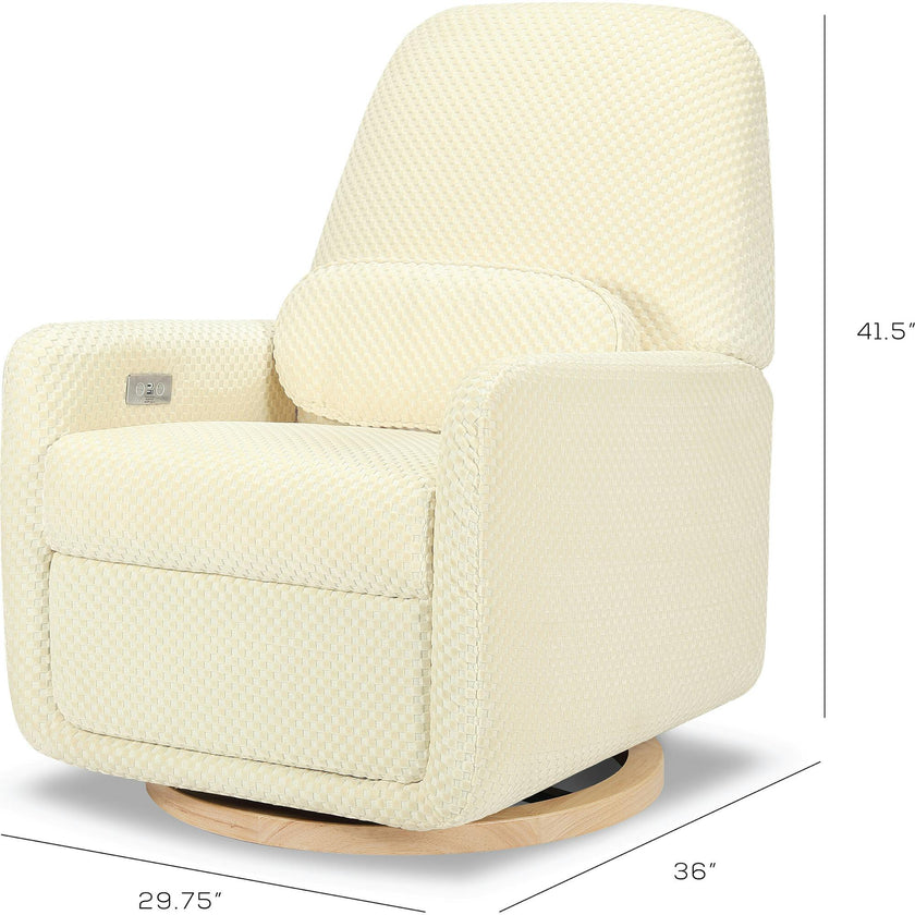 Arc Electronic Recliner & Swivel Glider With USB Port