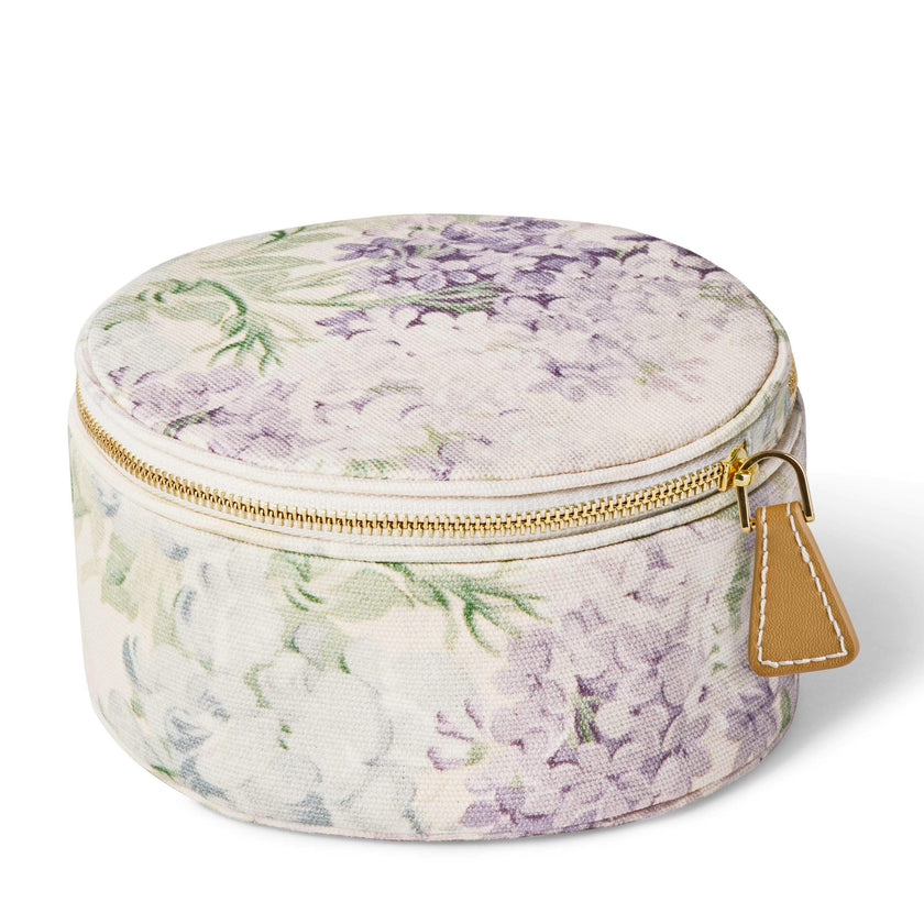 AERIN x Bennison Round Jewelry Case
