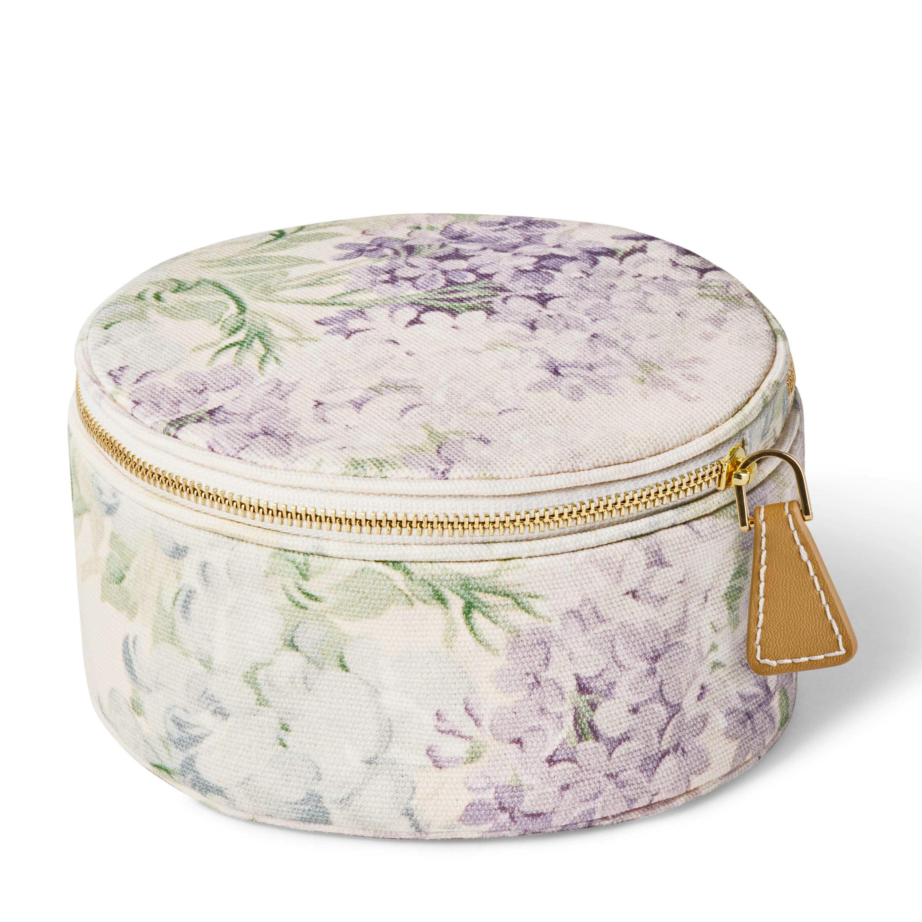 AERIN x Bennison Round Jewelry Case