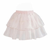 Pink Sylvara Sequin Ruffle Skirt Set