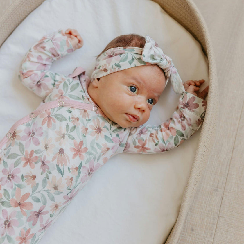 Knit Headband Bow - Natalie