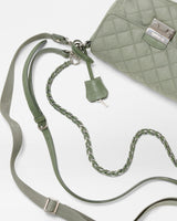 Agave Green Small Crosby Lock Crossbody
