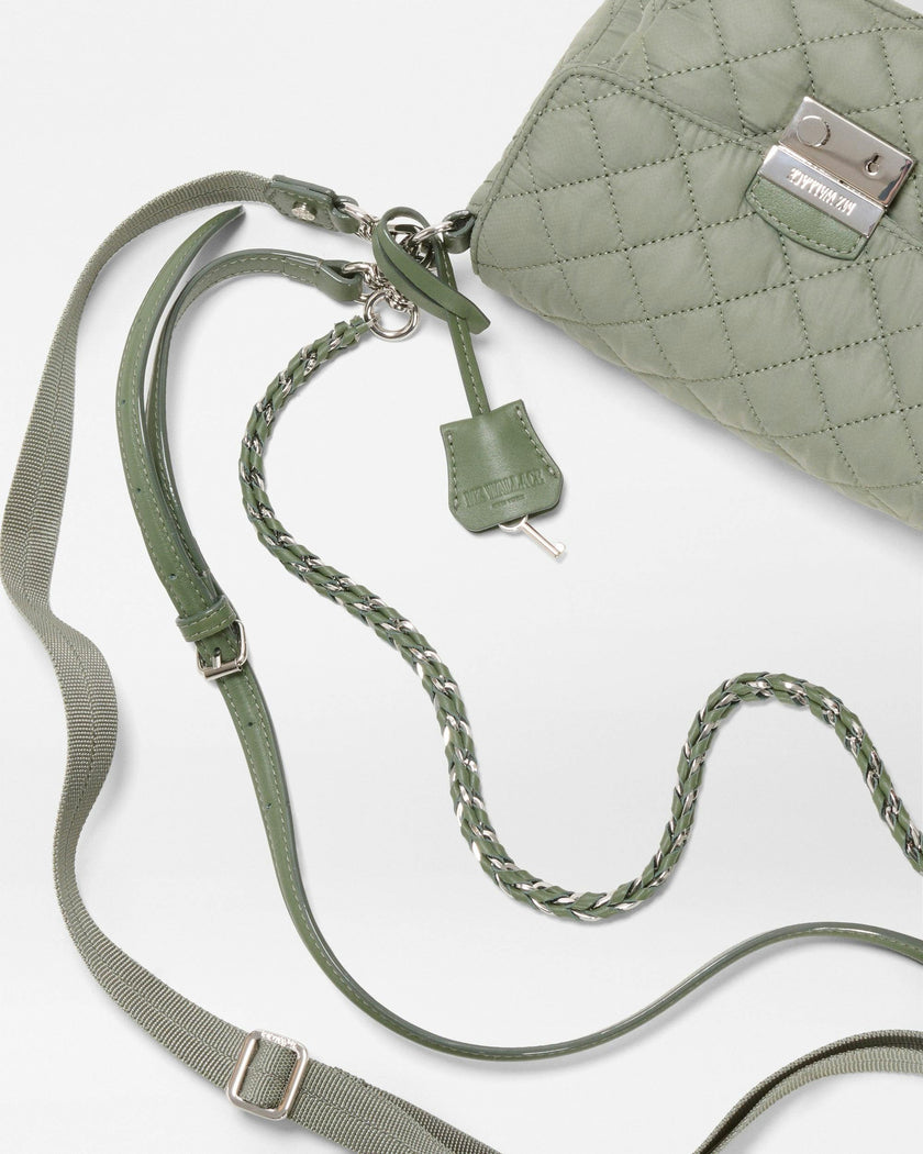Agave Green Small Crosby Lock Crossbody