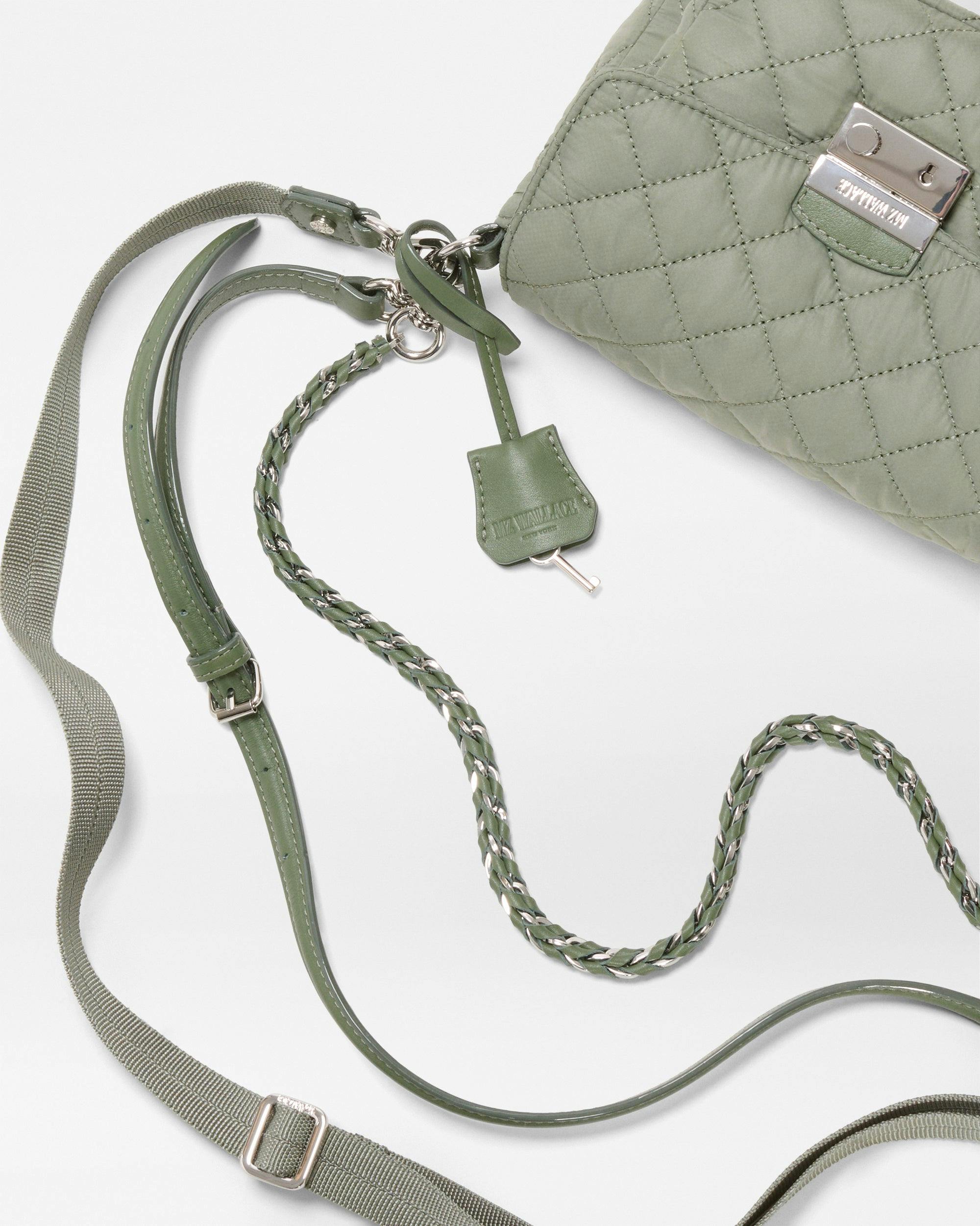 Agave Green Small Crosby Lock Crossbody