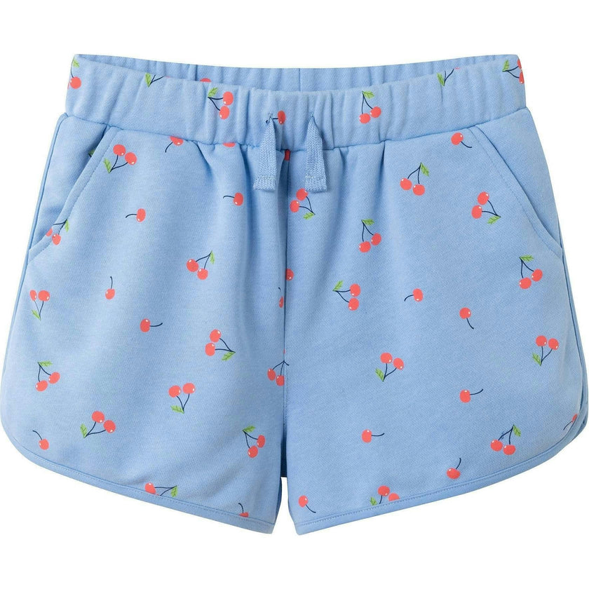 Tween Girls Crewneck Sweatshirt & Short Set | Cherry Print