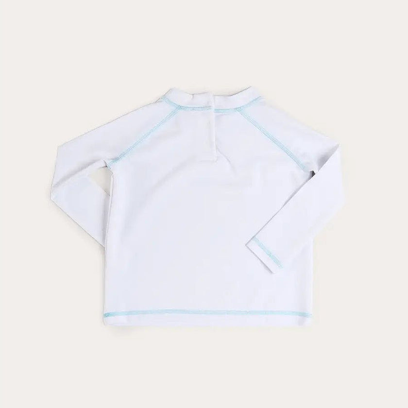 Oasis Rashguard in White (12mths-6yrs)