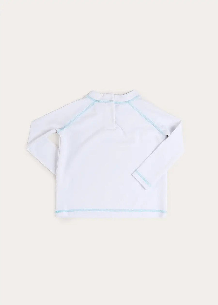 Oasis Rashguard in White (12mths-6yrs)