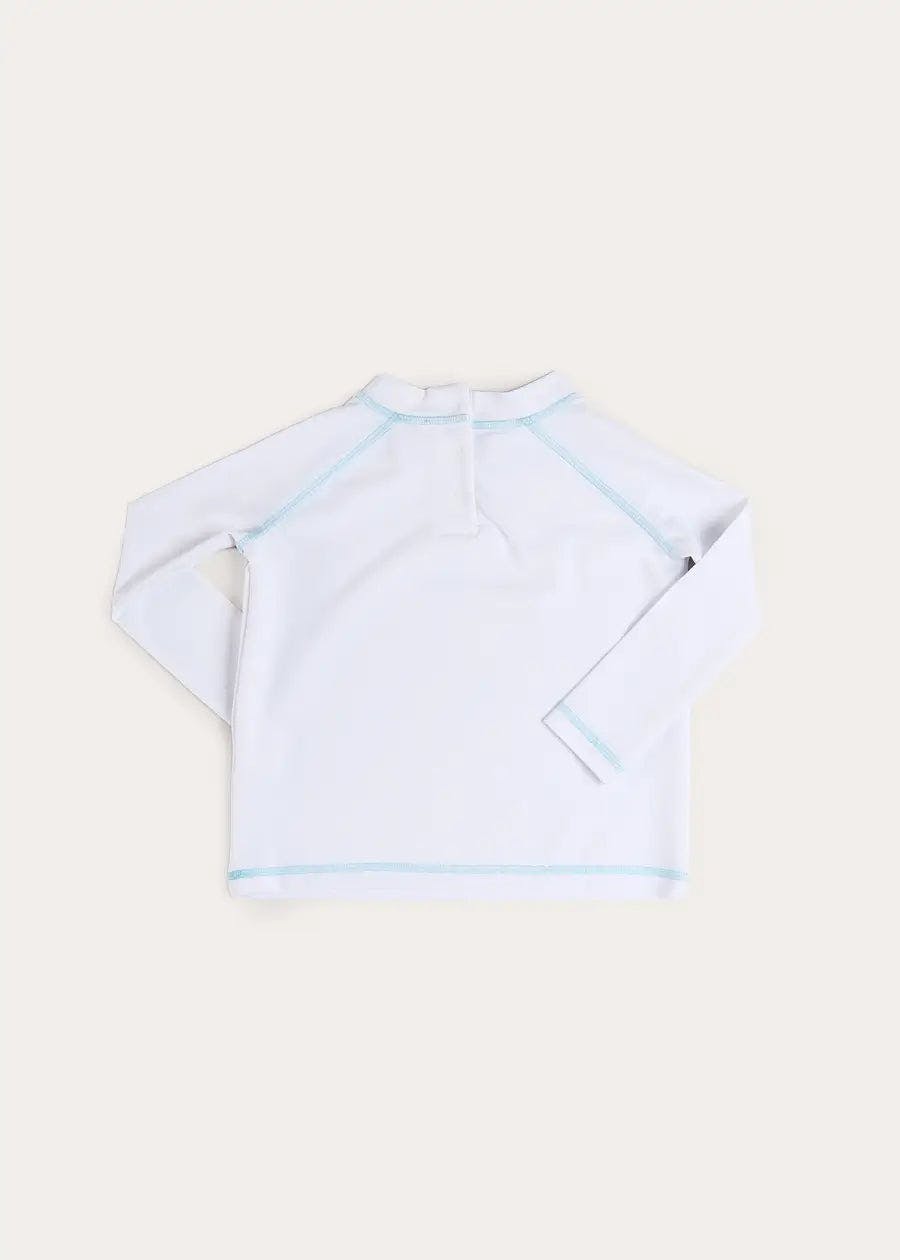 Oasis Rashguard in White (12mths-6yrs)