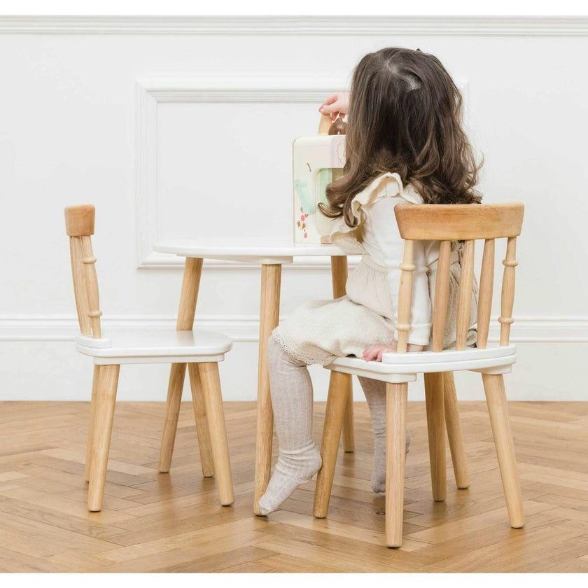 Children's Wooden Table & Chairs