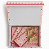 La Leccia Dark Pink Floral Table Gift Box