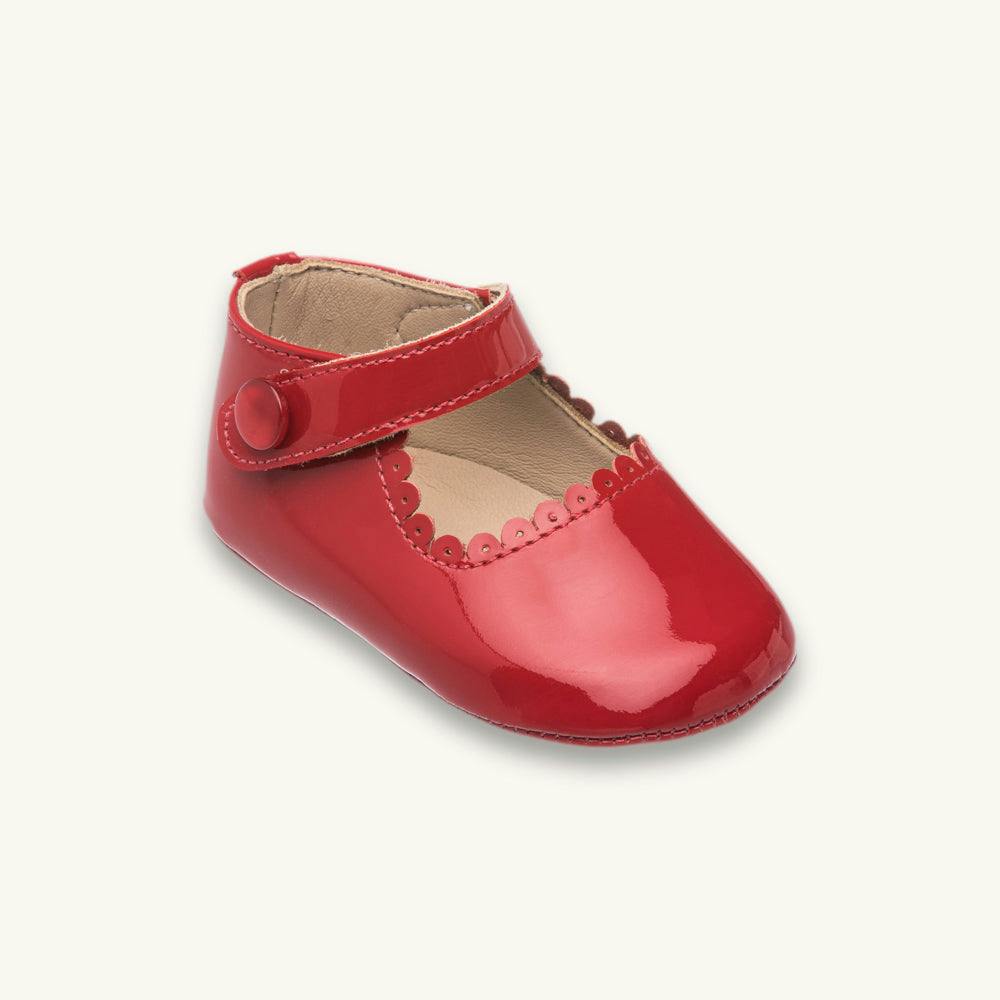 Baby Mary Jane | Red Patent Leather